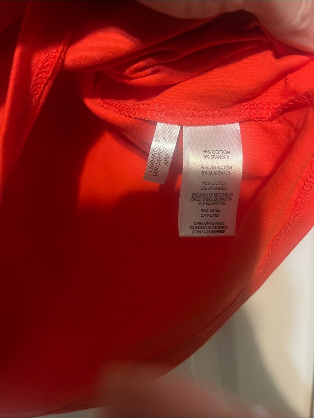 Karl Lagerfeld Bright Red Paris Graphic Short Sleeve Tee - Picture 6 of 10